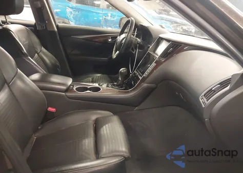 2014 Infiniti Q50 Sport from USA, damaged, VIN JN1BV7ARXEM688396